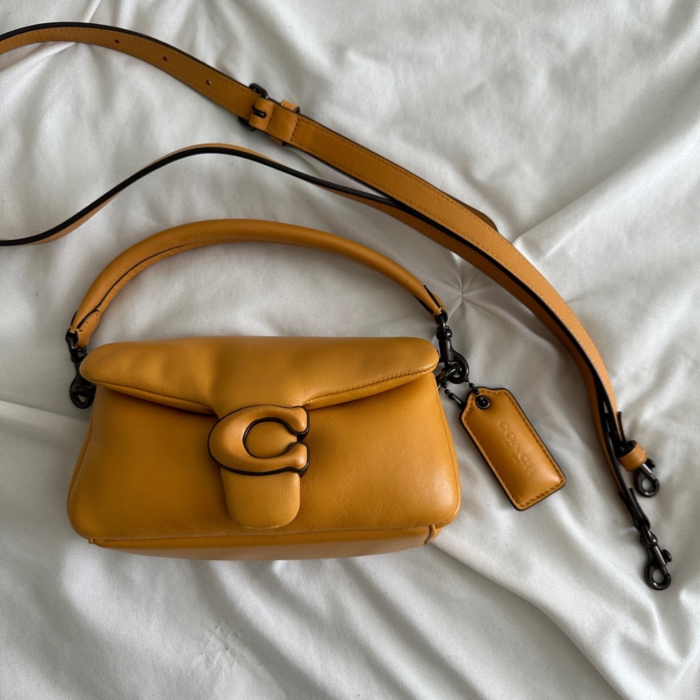 Authentic Coach-Pillow Tabby Shoulder bag